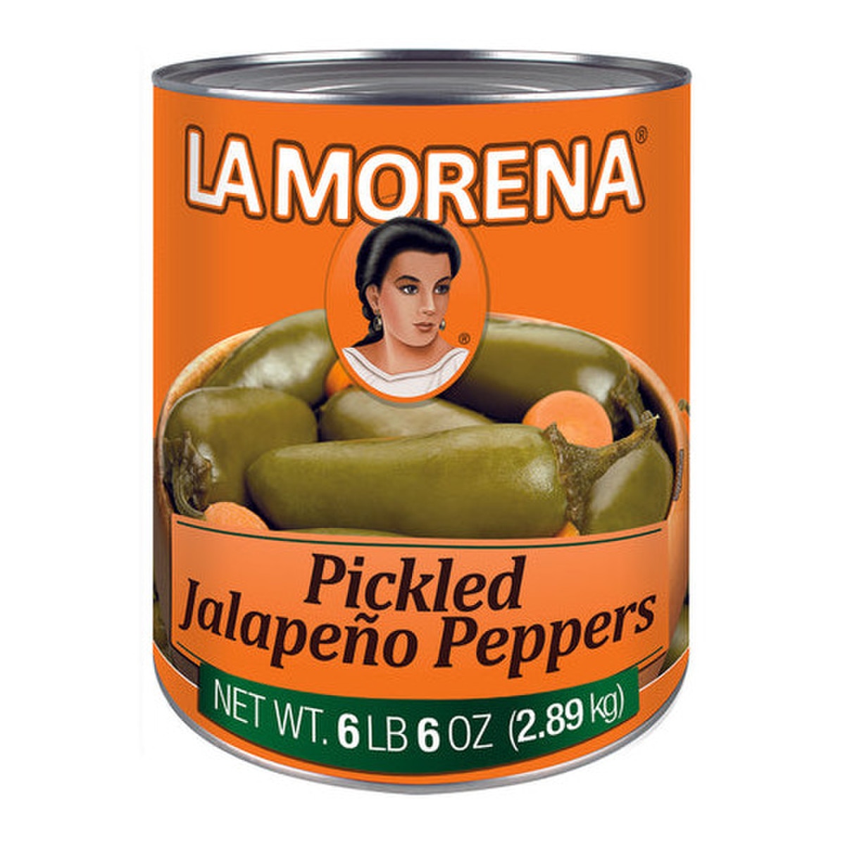 LA MORENA WHOLE JALAPEÑOS 6/10